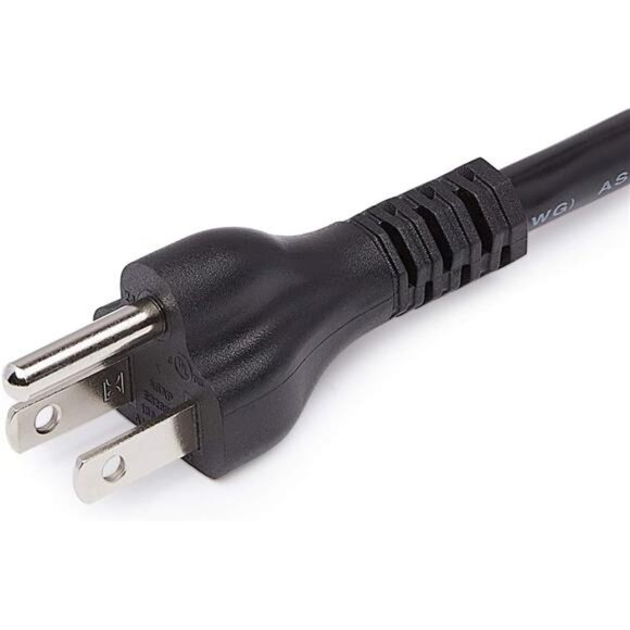 Power Extension Cord, 25 Feet, 13 Amps, 125V, Black - Picture 10 of 12